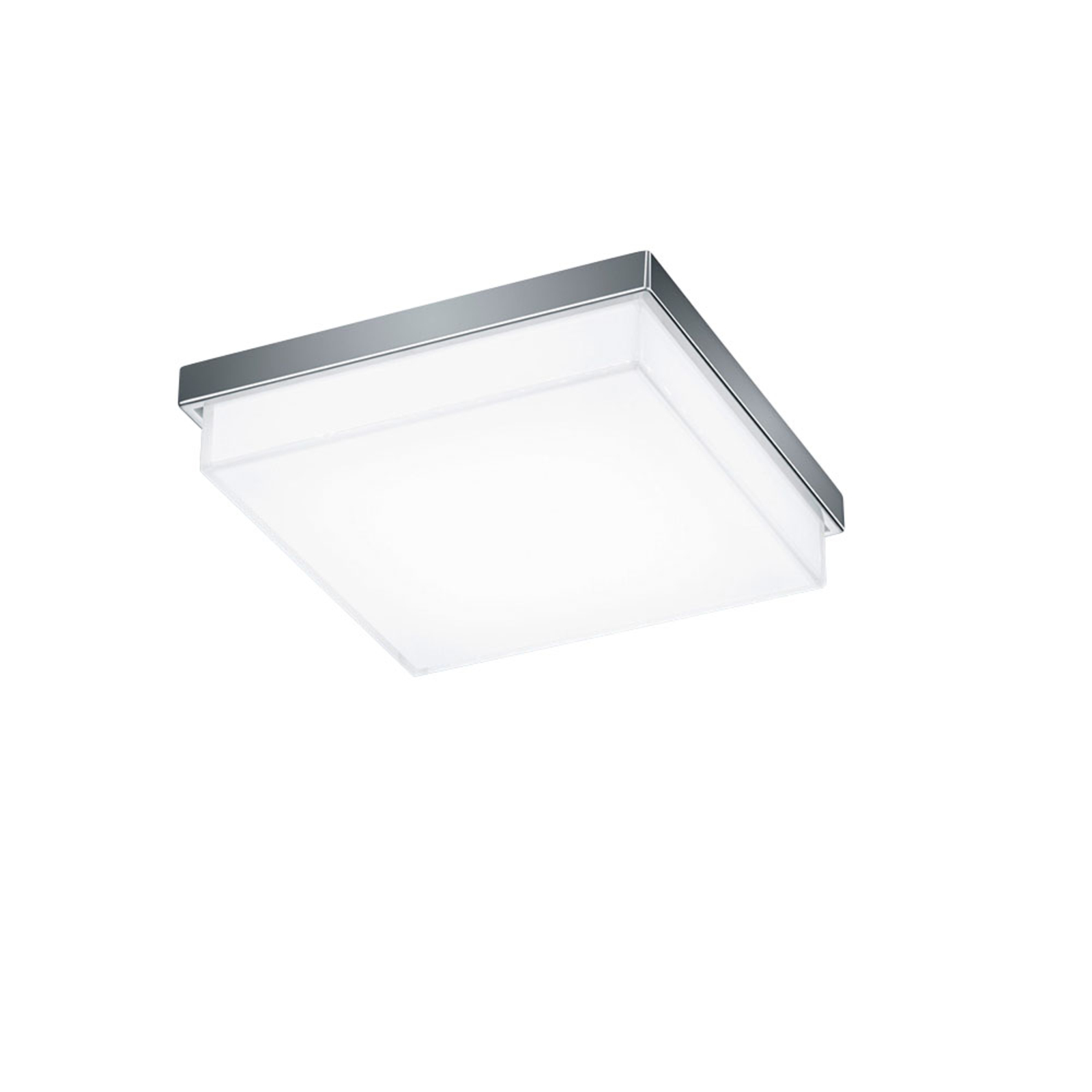 Helestra Cosi LED ceiling light square chrome