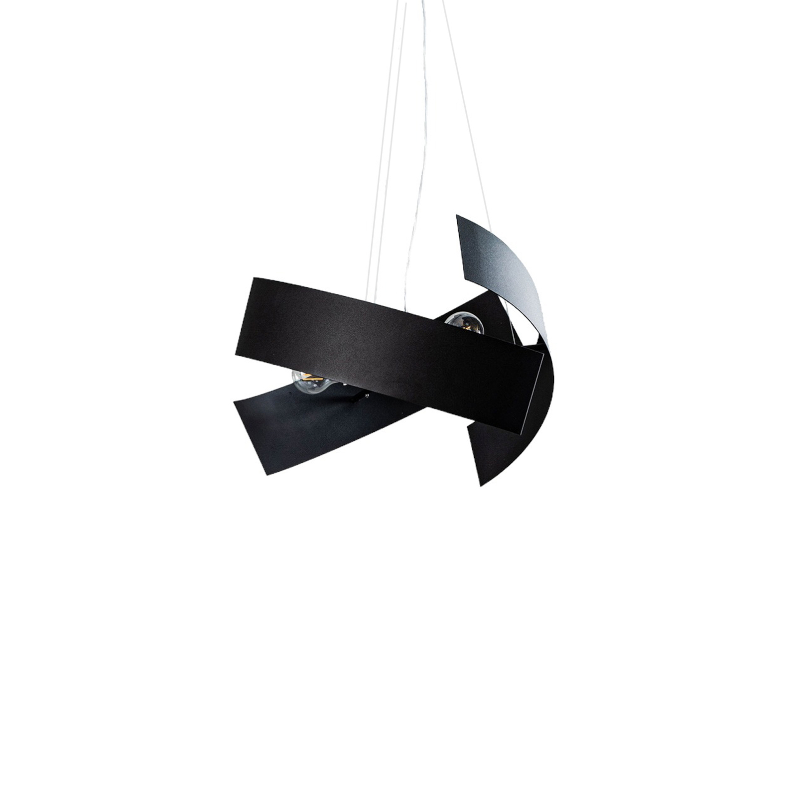 Hanglamp Modo van metaal in zwart
