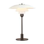 PH 3 1/2-2 1/2 table lamp brown/white