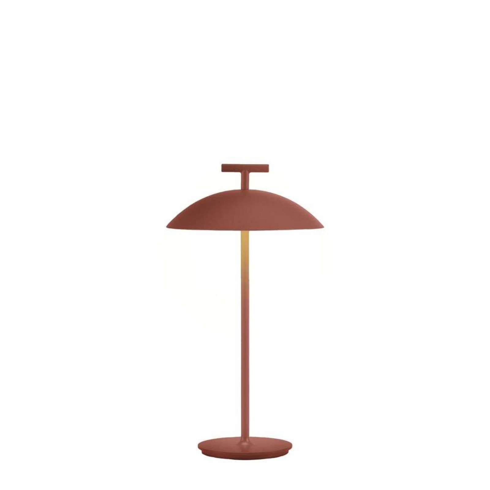 Mini Geen-A Lampă de Masă Brick Red - Kartell