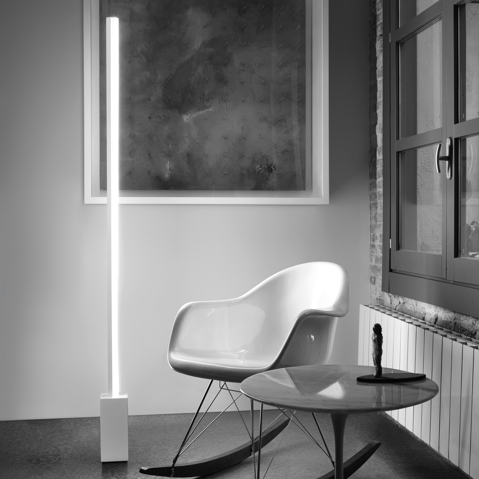 LEDSC4 Circ LED vloerlamp van aluminium, dimbaar Lampen24.be