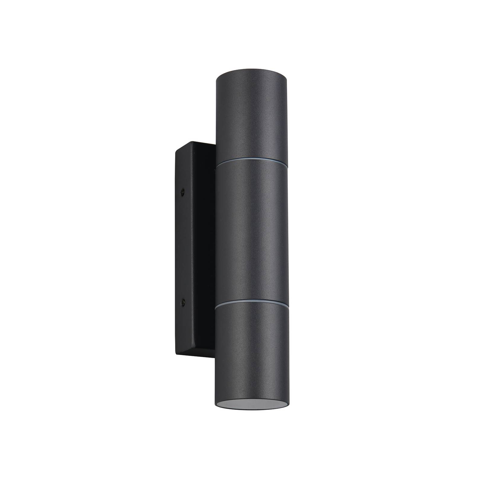 Außenwandlampe Yamuna, anthrazit, Höhe 23 cm, Metall, IP65