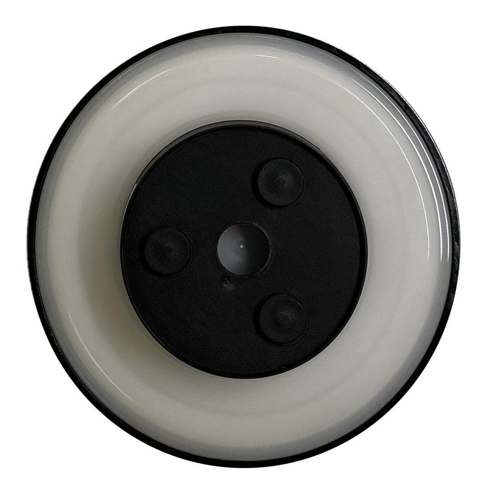 LED fali világítás Disk, Ø 18cm, fekete, műanyag, IP65, CCT
