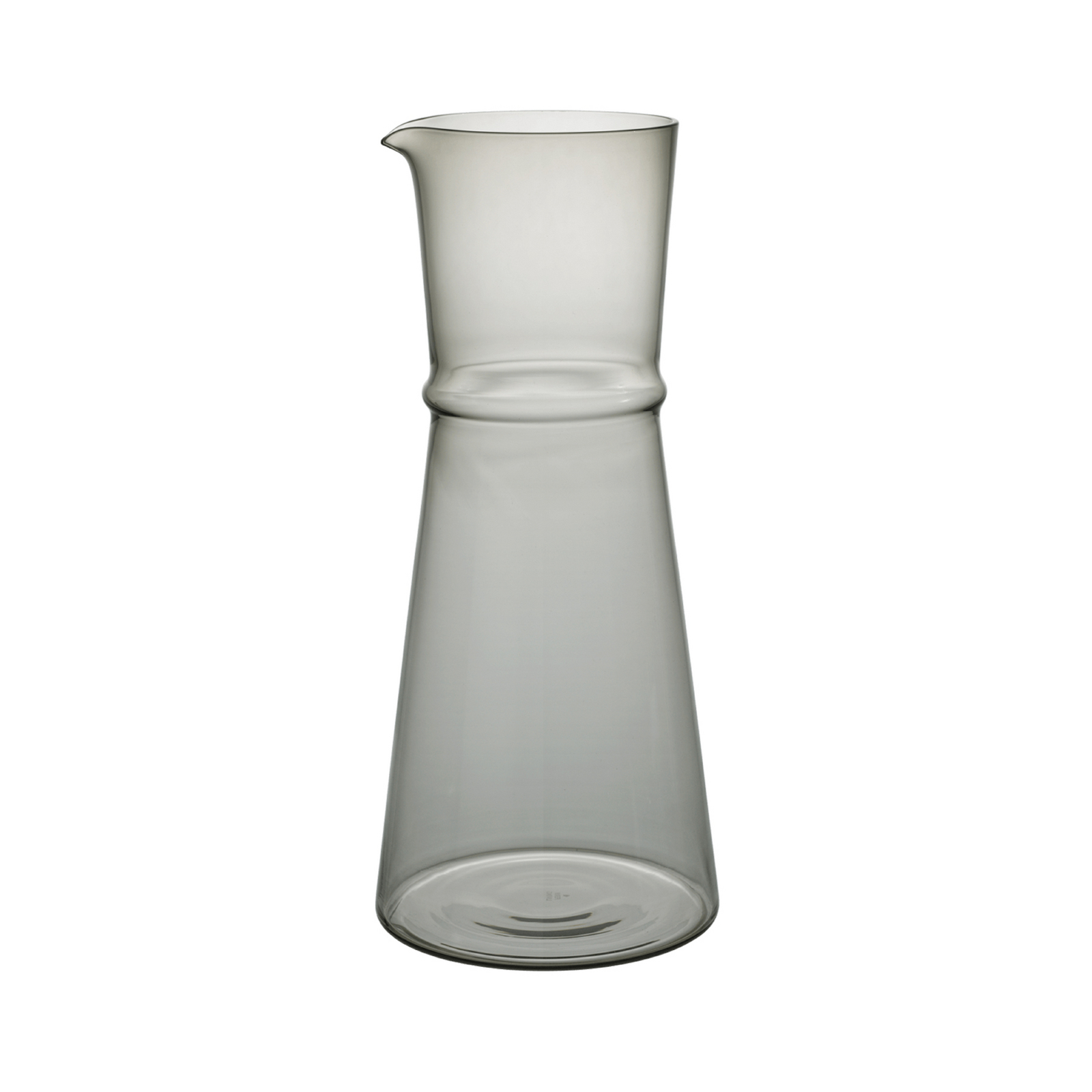 Boya carafe, grey, 1.35 litres, height 25 cm, glass – ferm LIVING