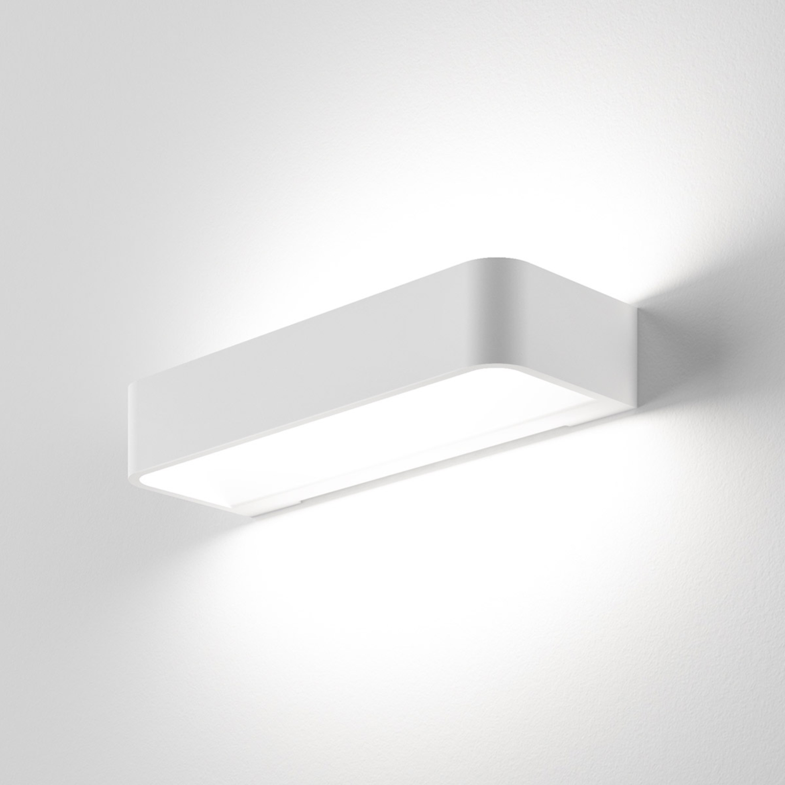 Rotaliana Frame W2 LED wall lamp white 3,000 K, for Living / Dining Room, aluminium, 29 W, energy efficiency: A, W: 27 cm, H: 4.8 cm