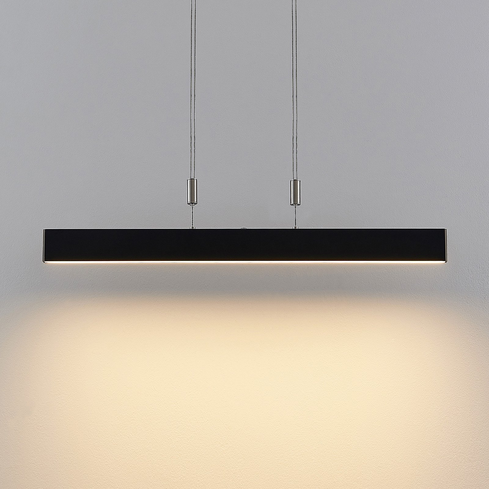 Lucande Oriaki LED-hengelampe, svart