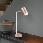 Marley table lamp, height 45 cm, metal, adjustable spot