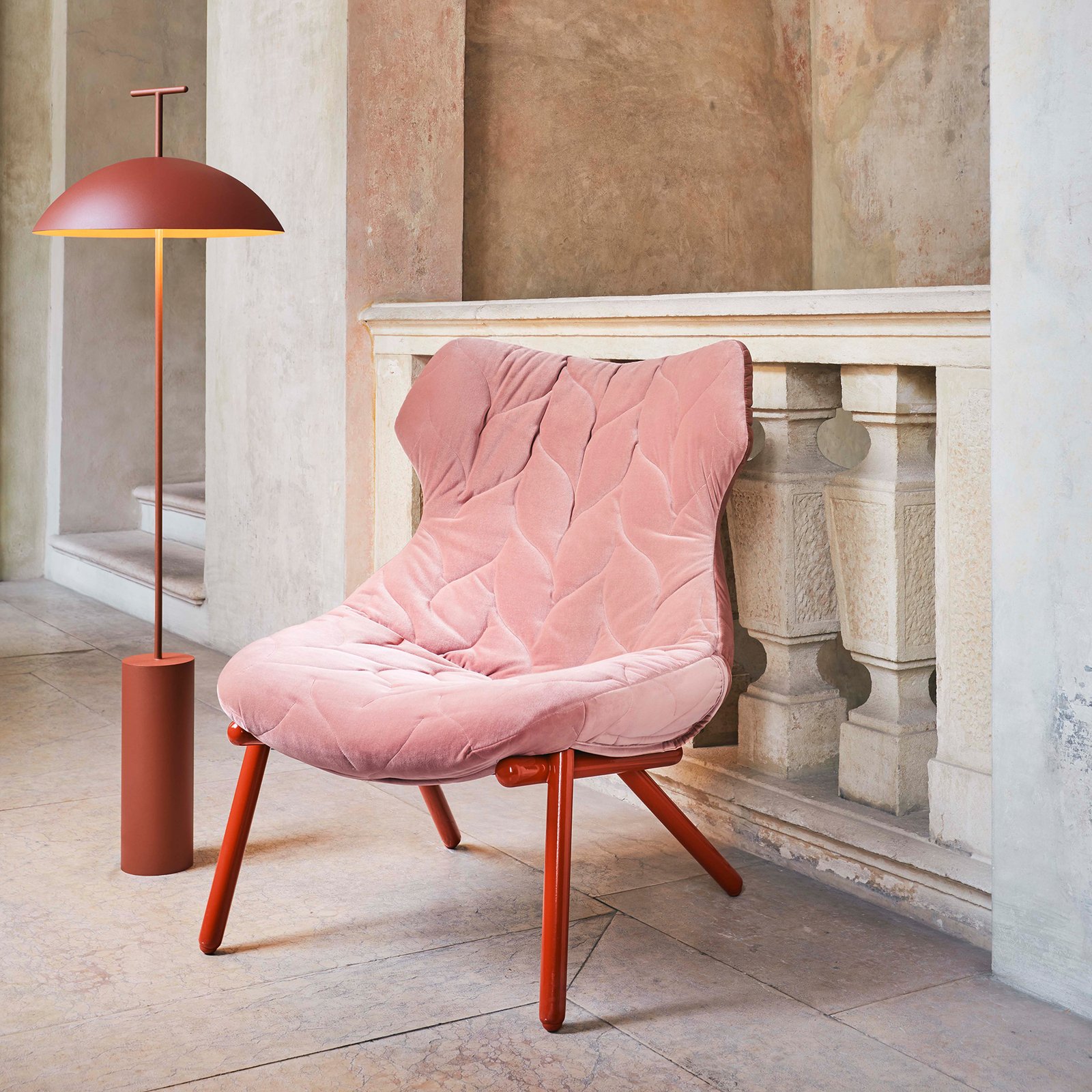 Geen-A Stehleuchte Brick Red - Kartell