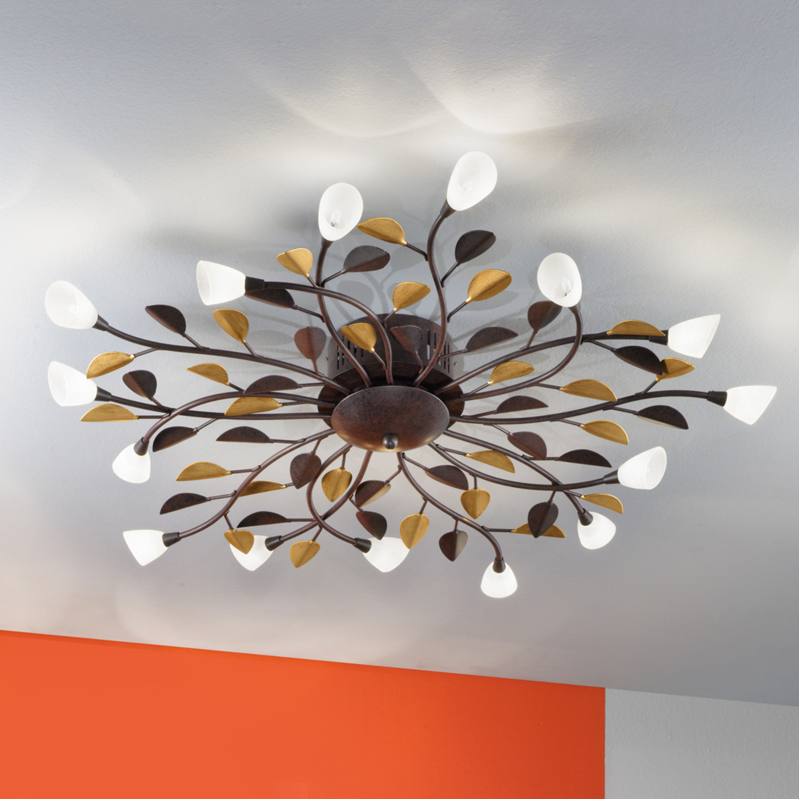 Impressive ceiling light Campania