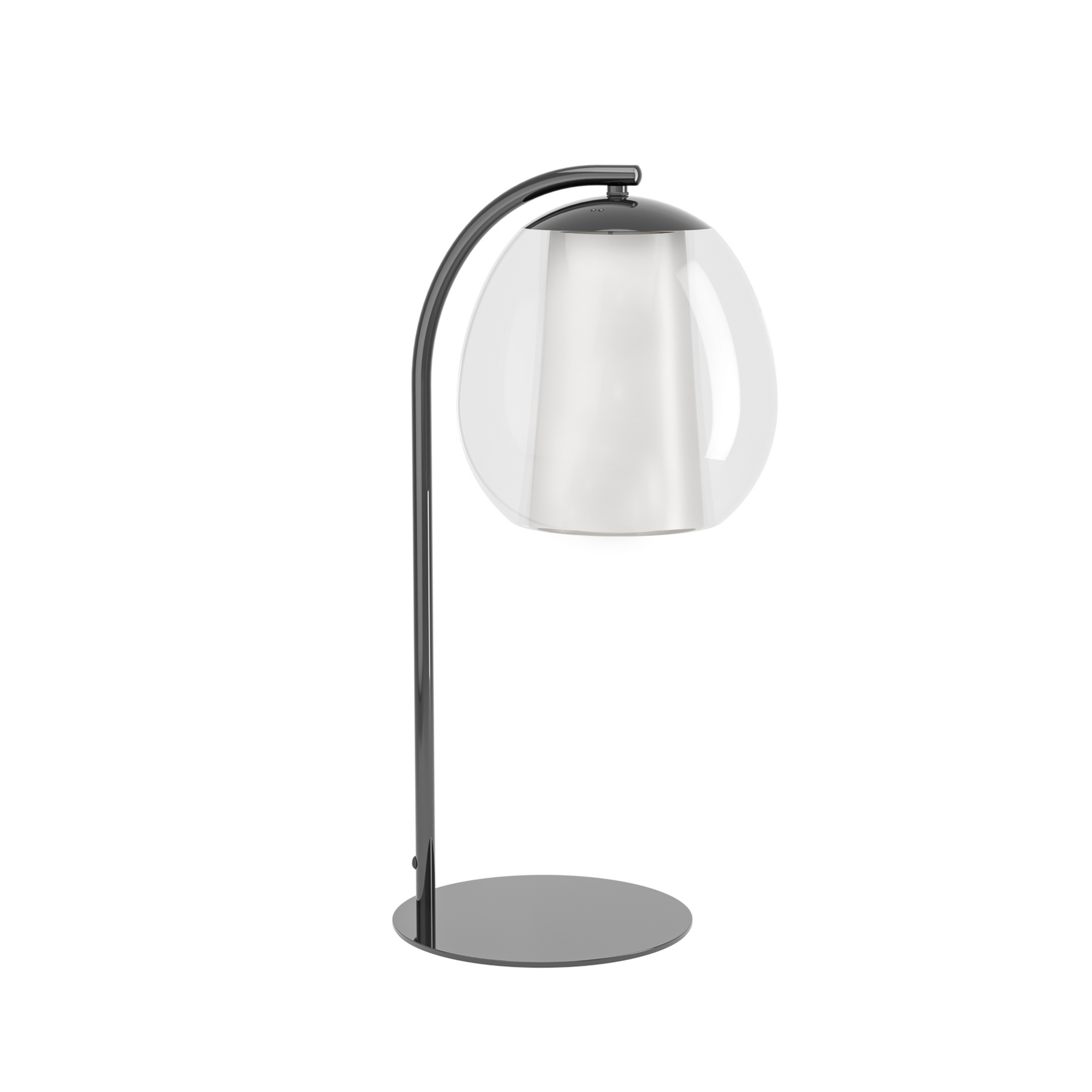LED stolní lampa Menorca s LED osvětlením, niklová, výška 50 cm, CCT – Stars of