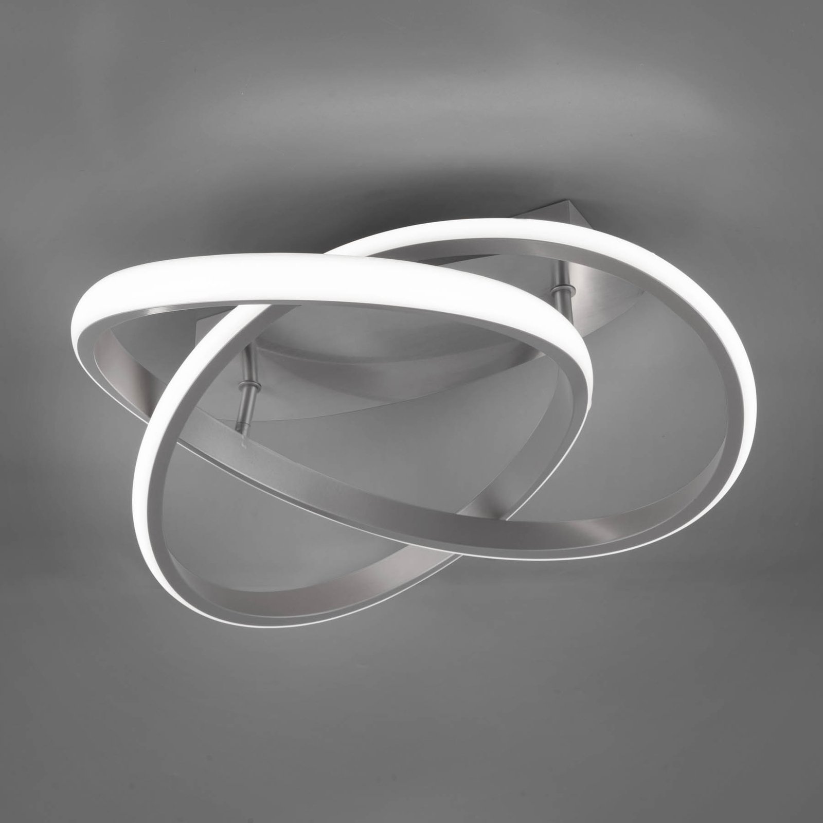Course LED ceiling light, Ø 45 cm, metal
