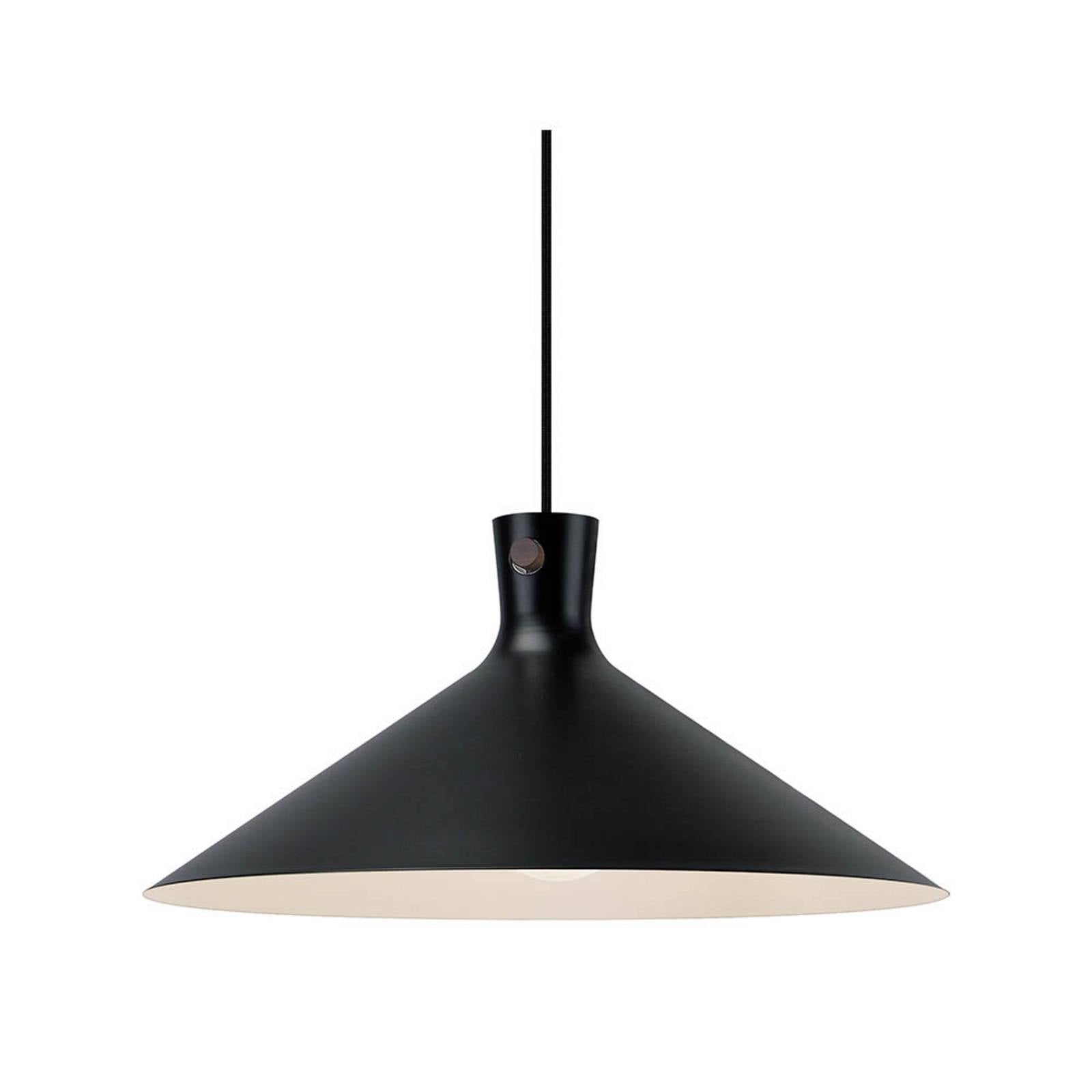 Pendelleuchte Dorina, schwarz, Ø 45 cm, Metall
