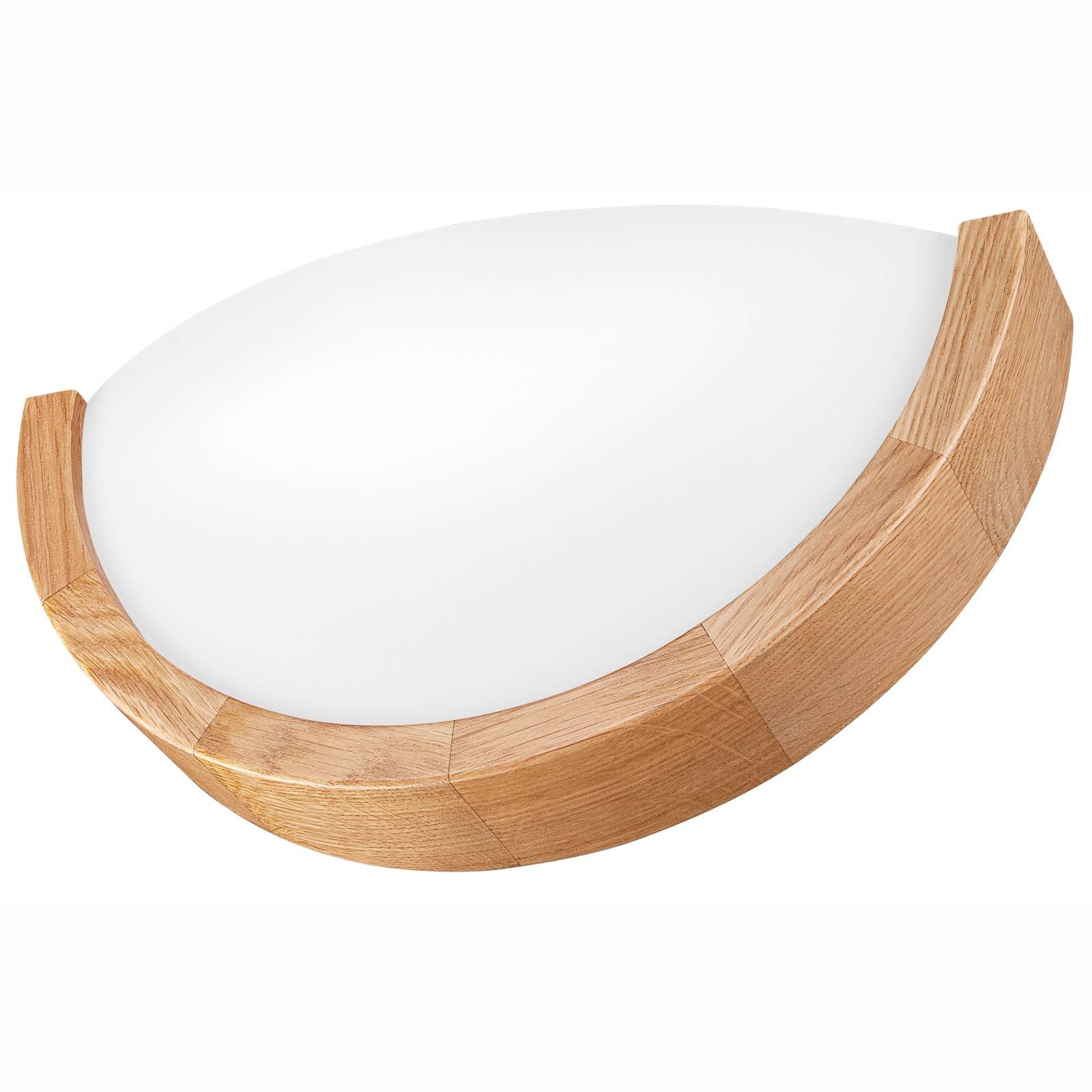Envostar Kris Wandlampe Breite 27,5cm eiche natur