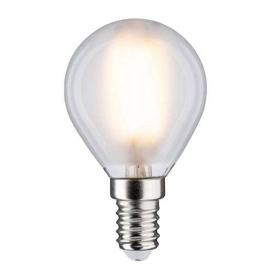 LED-lampe E14 5W dråpe 2 700K matt, dimbar