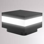 Mash LED pedestal light IP65 anthracite