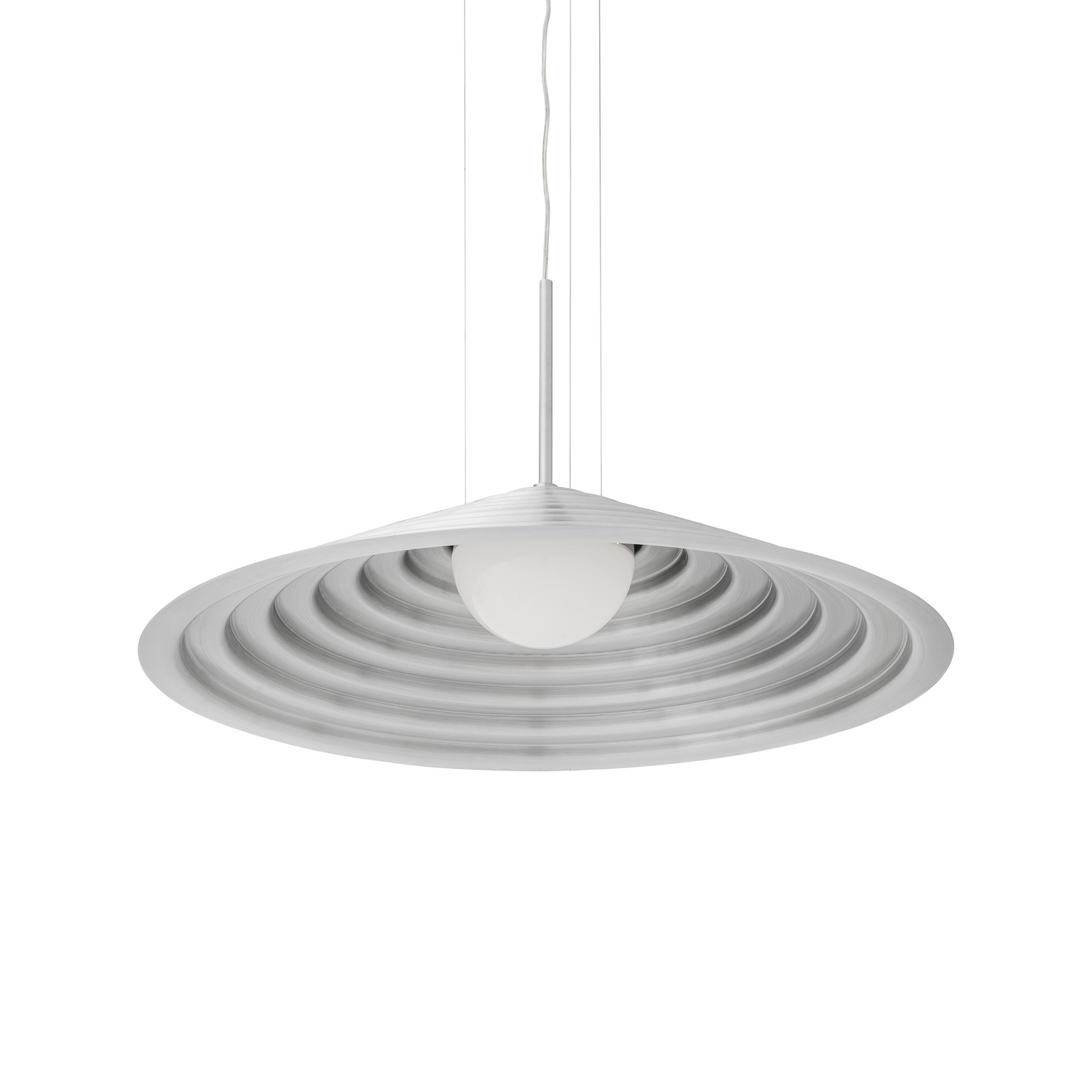 Chancery LED-riippuvalaisin, Ø 75 cm, alumiinivärinen - Audo