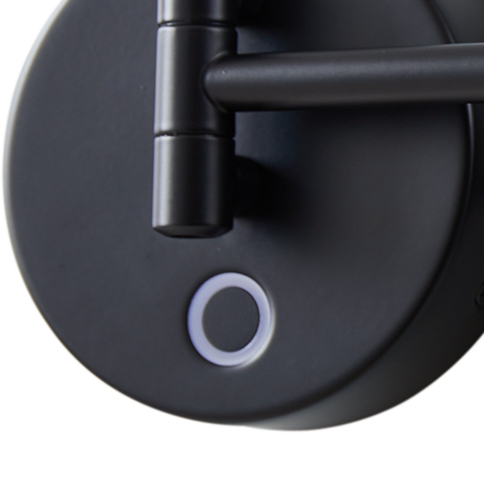 Fyria LED Espelho/Candeeiro de Parede CCT IP44 Preto - Lucande