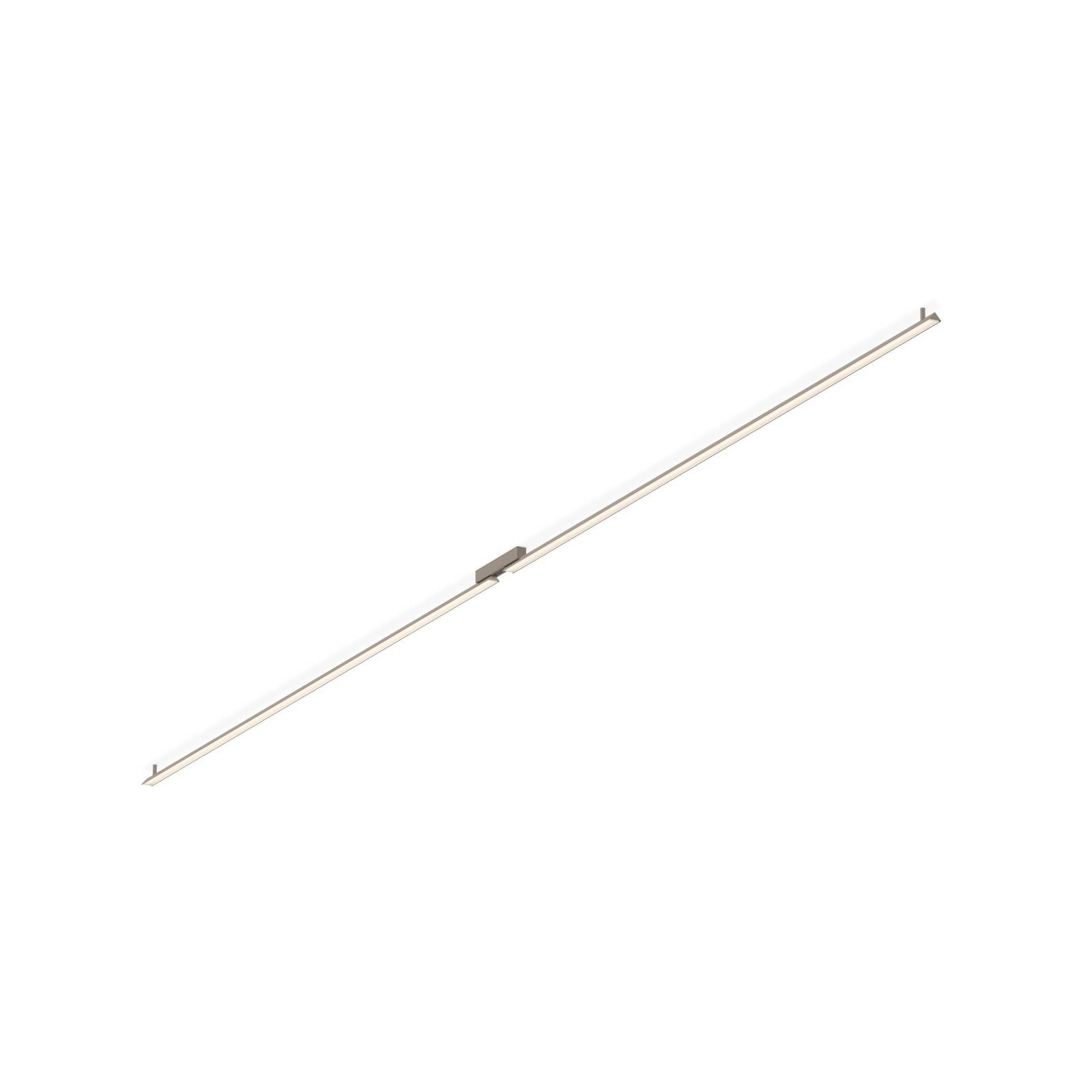 Applique murale LED Vibia SPA, longueur 613 cm, beige, IP44 2 700 K