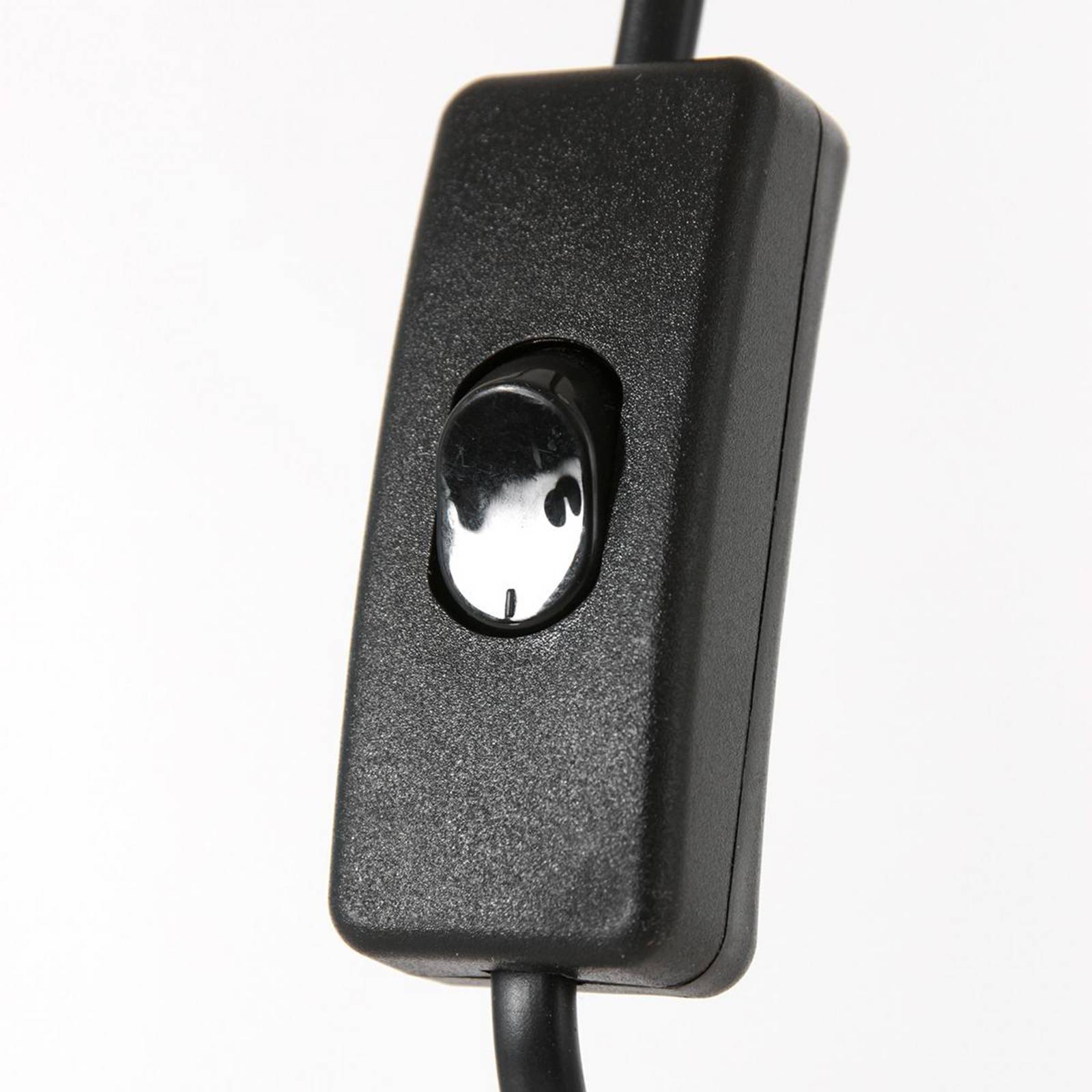 Tischlampe Volcan 4187, schwarz, Glittereffekt, E14 günstig online kaufen