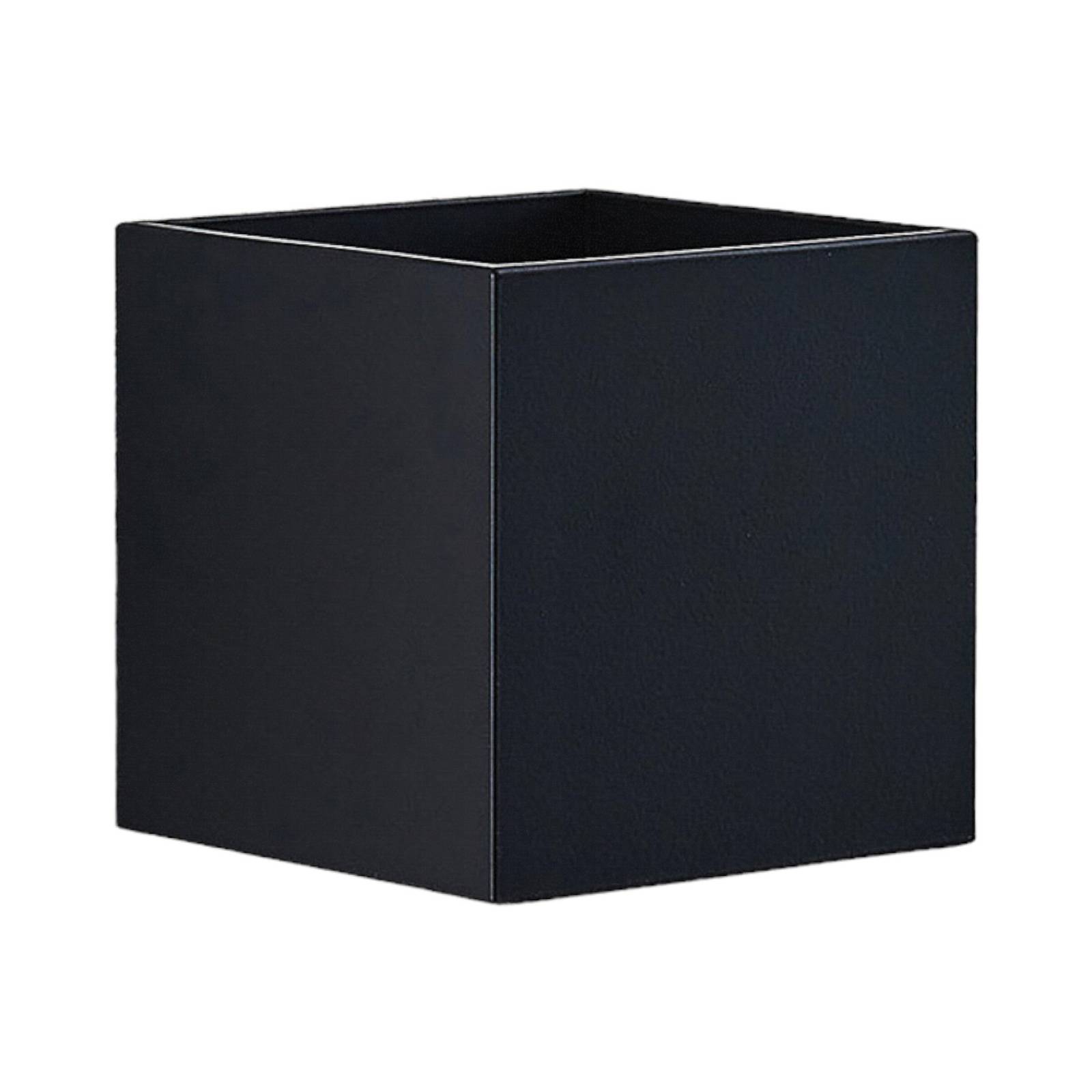 Lindby Mirza Aluminium-Wandleuchte, eckig, schwarz