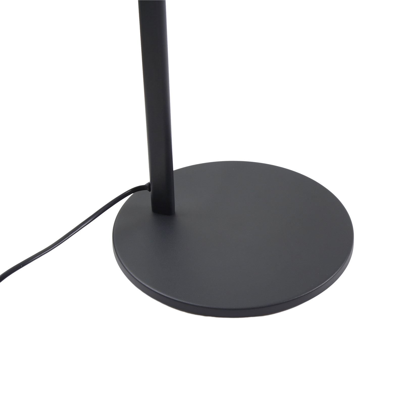 Lucande Silka φωτιστικό δαπέδου, ύψος 173 cm, ρυθμιζόμενο, μαύρο