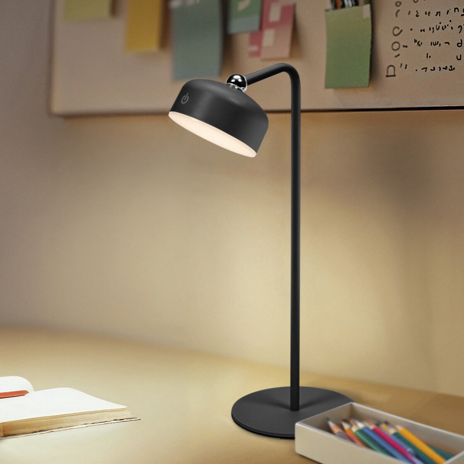 OSRAM LED-Akkuleuchte DECOR HELPER GADGET, schwarz, touchdim