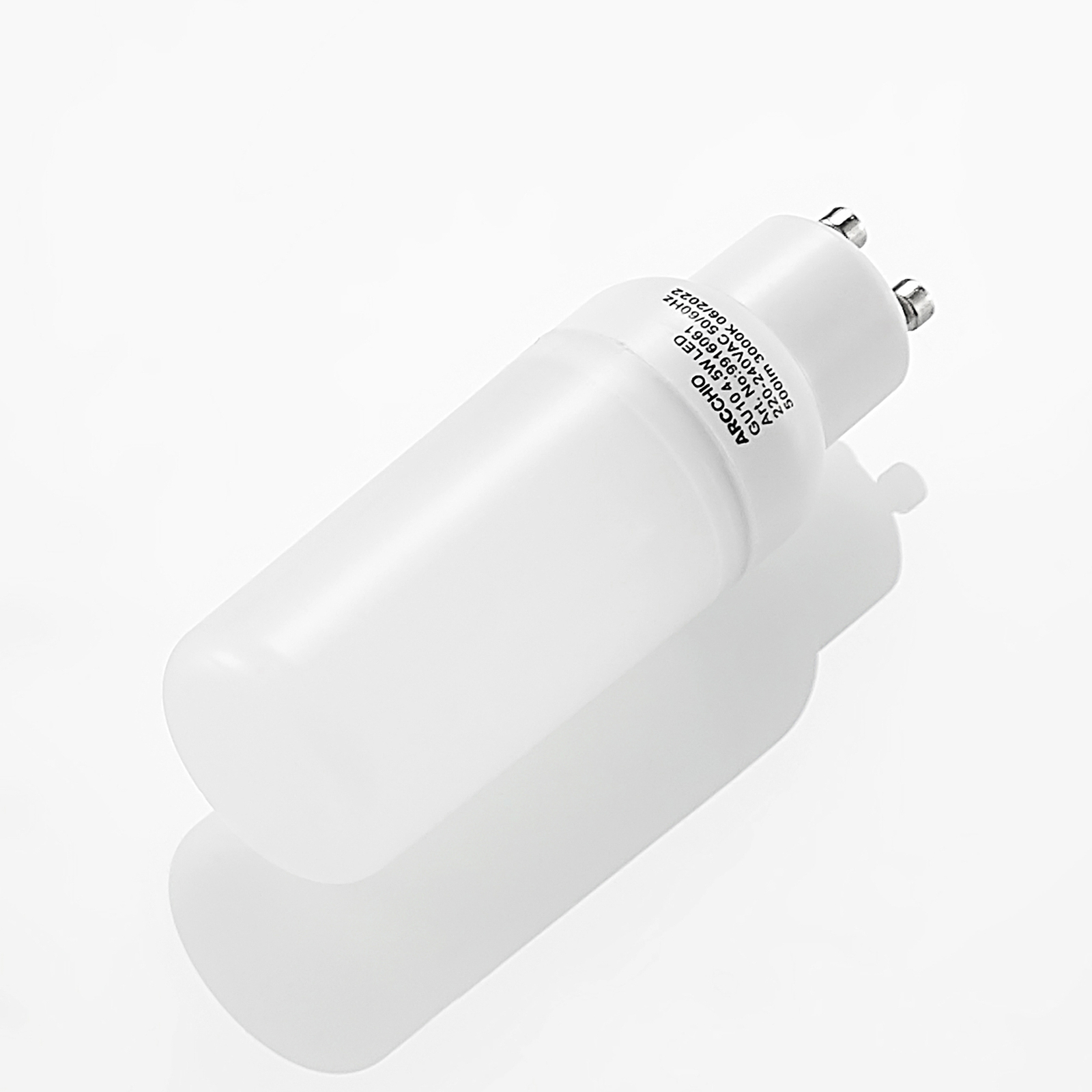 Arcchio GU10 LED tube bulb 4.5W 3,000K set of 3