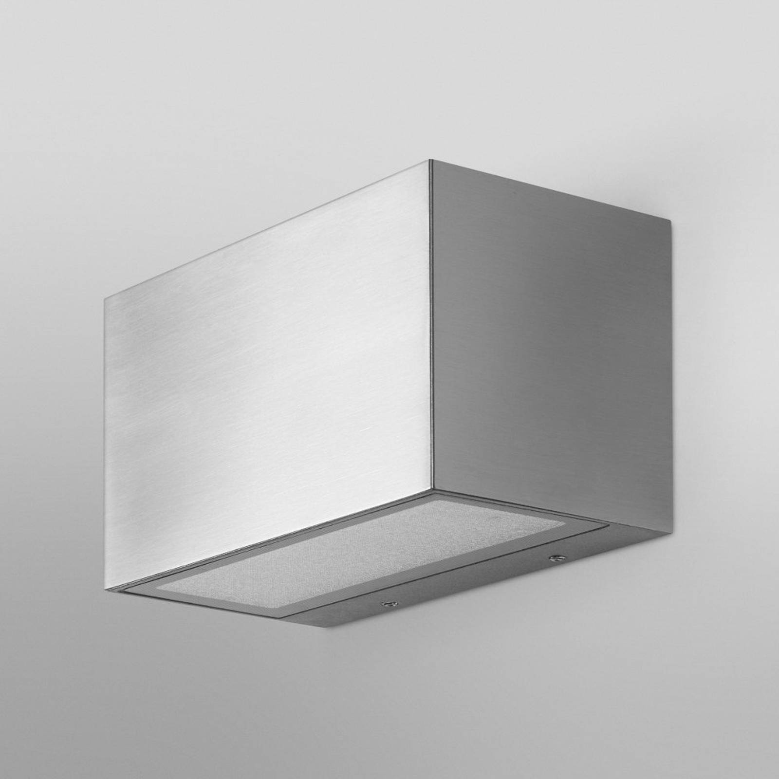 Ledvance Smart+ WiFi Outdoor Brick Wide, steel - Wall Light - dimmable - Modern - Silver