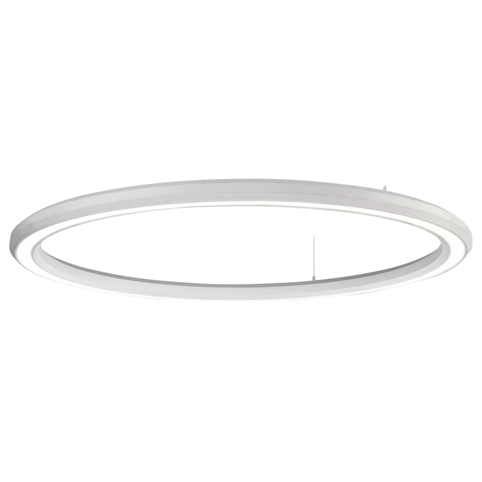 LED rippvalgusti Materica alumine Ø 120 cm valge