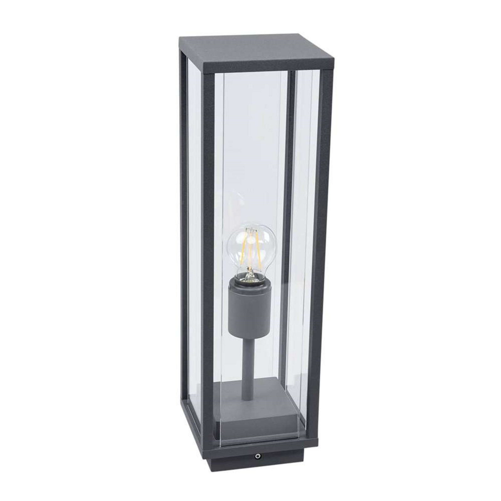 Annalea Utendørs Hage Lampe H50 Dark Grey/Clear - Lucande