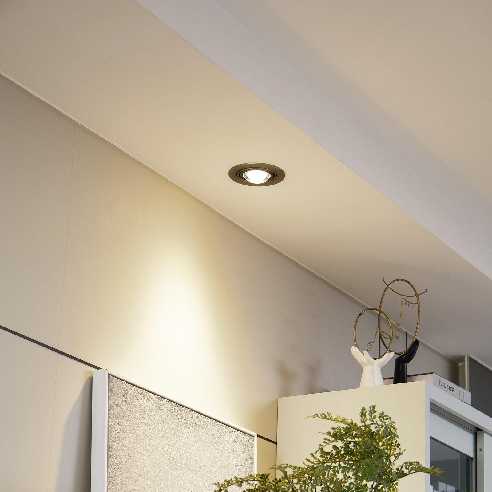 Lindby Einbauleuchte Jyla, nickel matt, Ø 13 cm, GX53 Lindby Einbauleuchte Jyla, nickel matt, Ø 13 cm, GX53