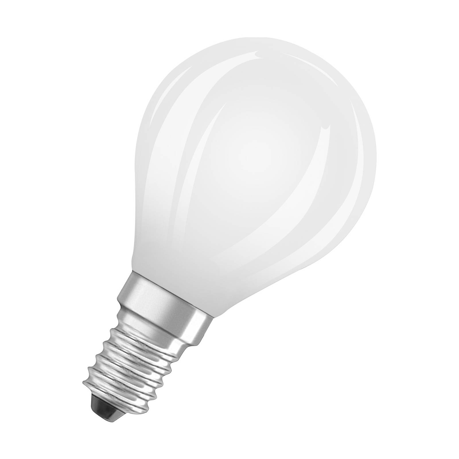 Photos - Light Bulb Osram Classic LED bulb E14 P40 2.5W 2,700K matt 