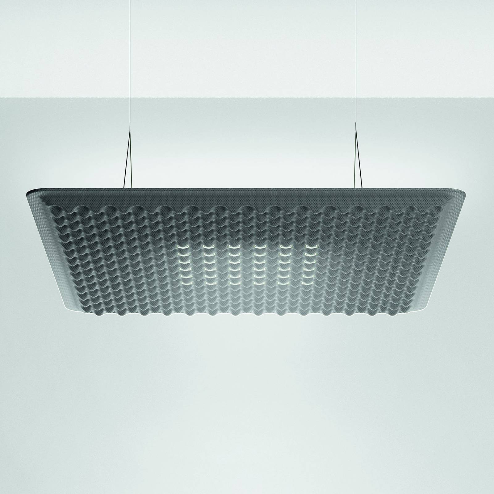 Artemide Eggboard Matrix Up/Down 80cm 4000K sivá