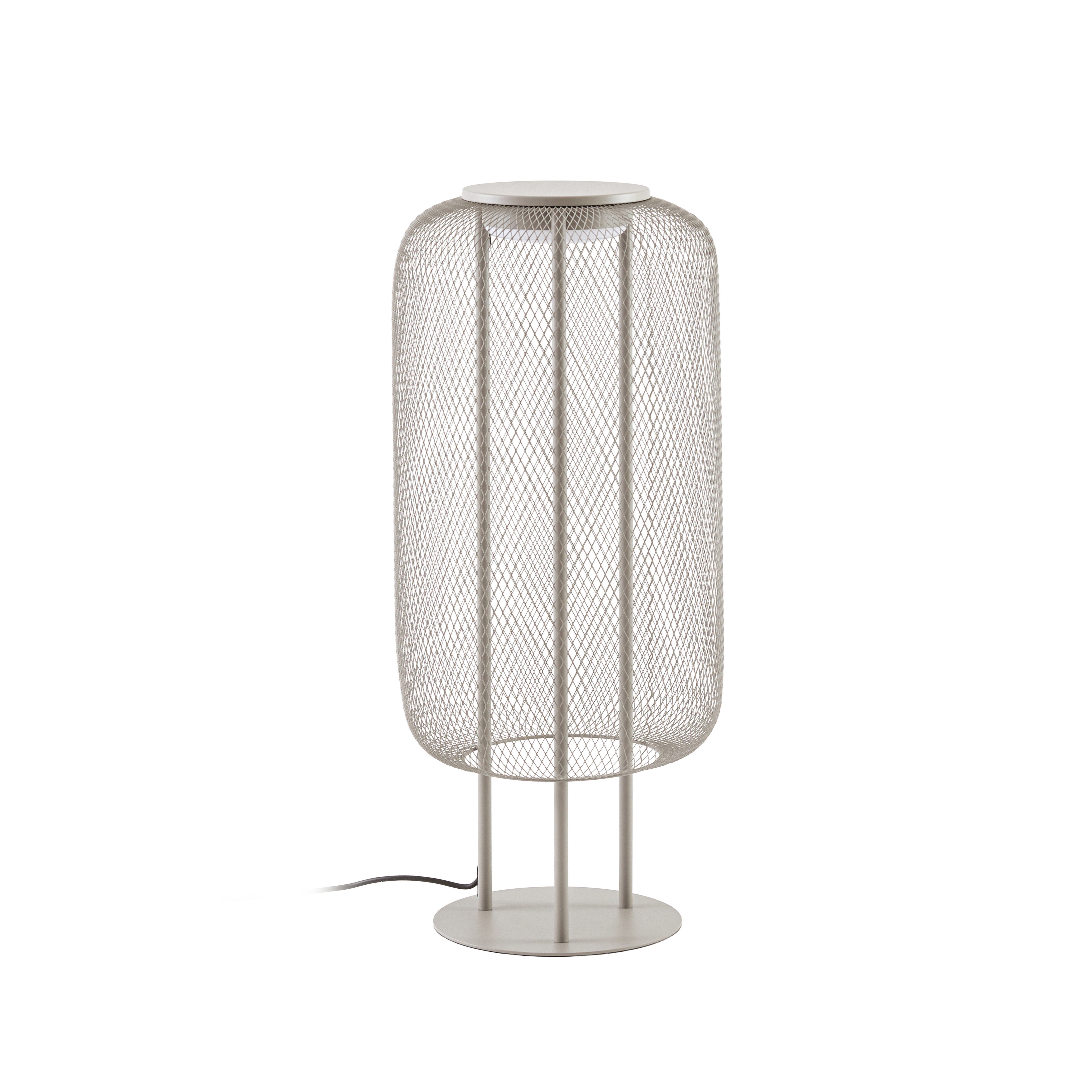 Korvyn LED-Außenstehleuchte, steingrau, Höhe 80cm, IP44 - Lucande