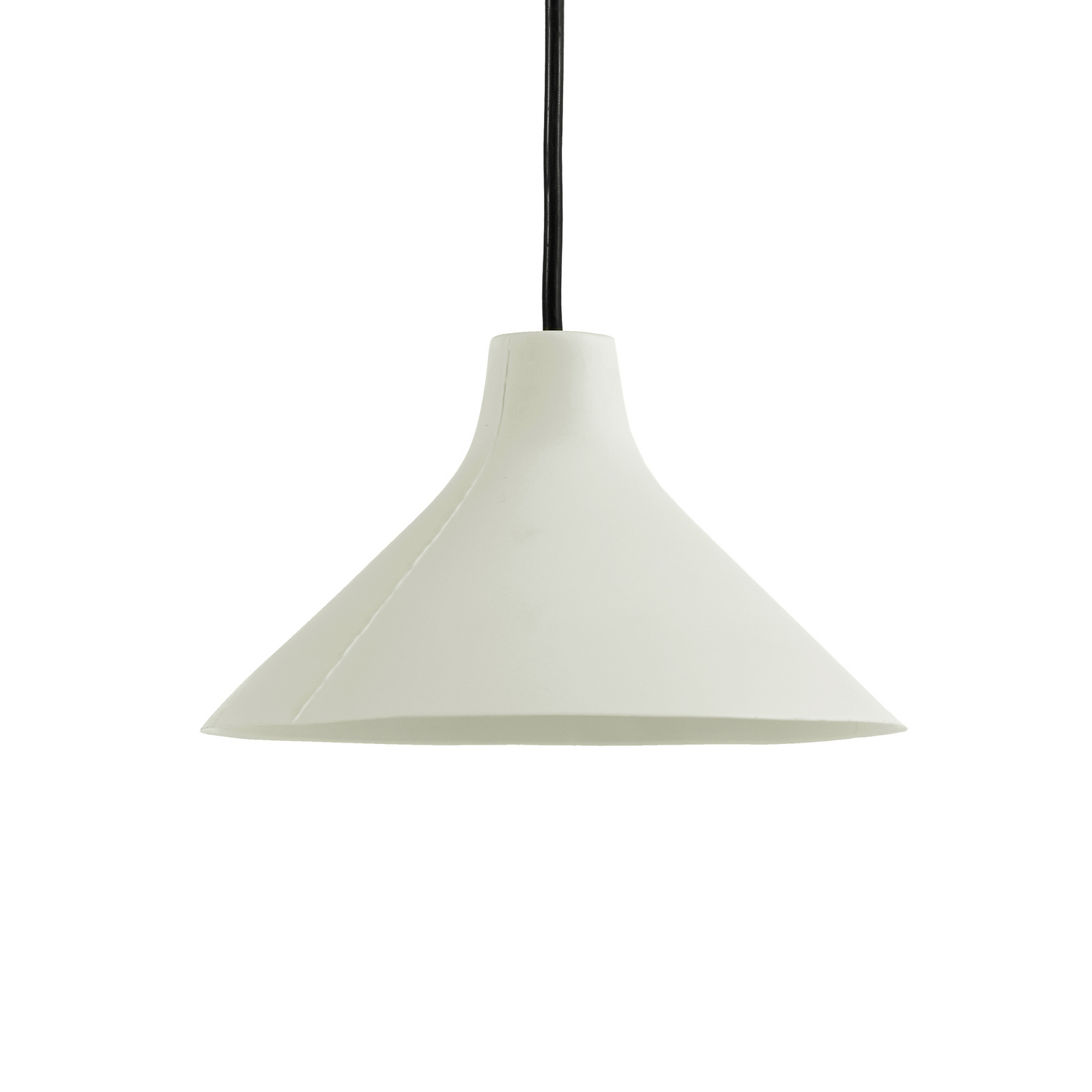 S BLACK-WHITE SEAM pendant light, porcelain, E14 - Serax