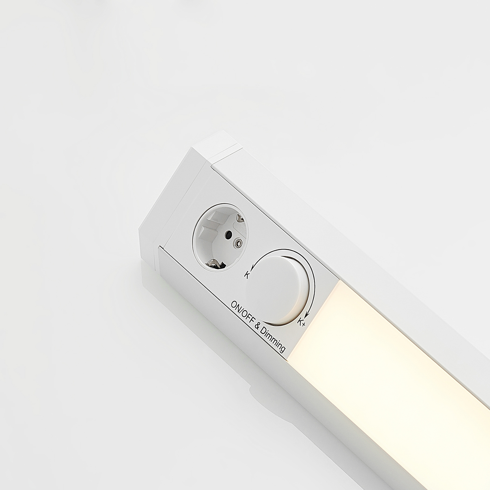 Arcchio Kimani oprawa podszafkowa LED, CCT, biała