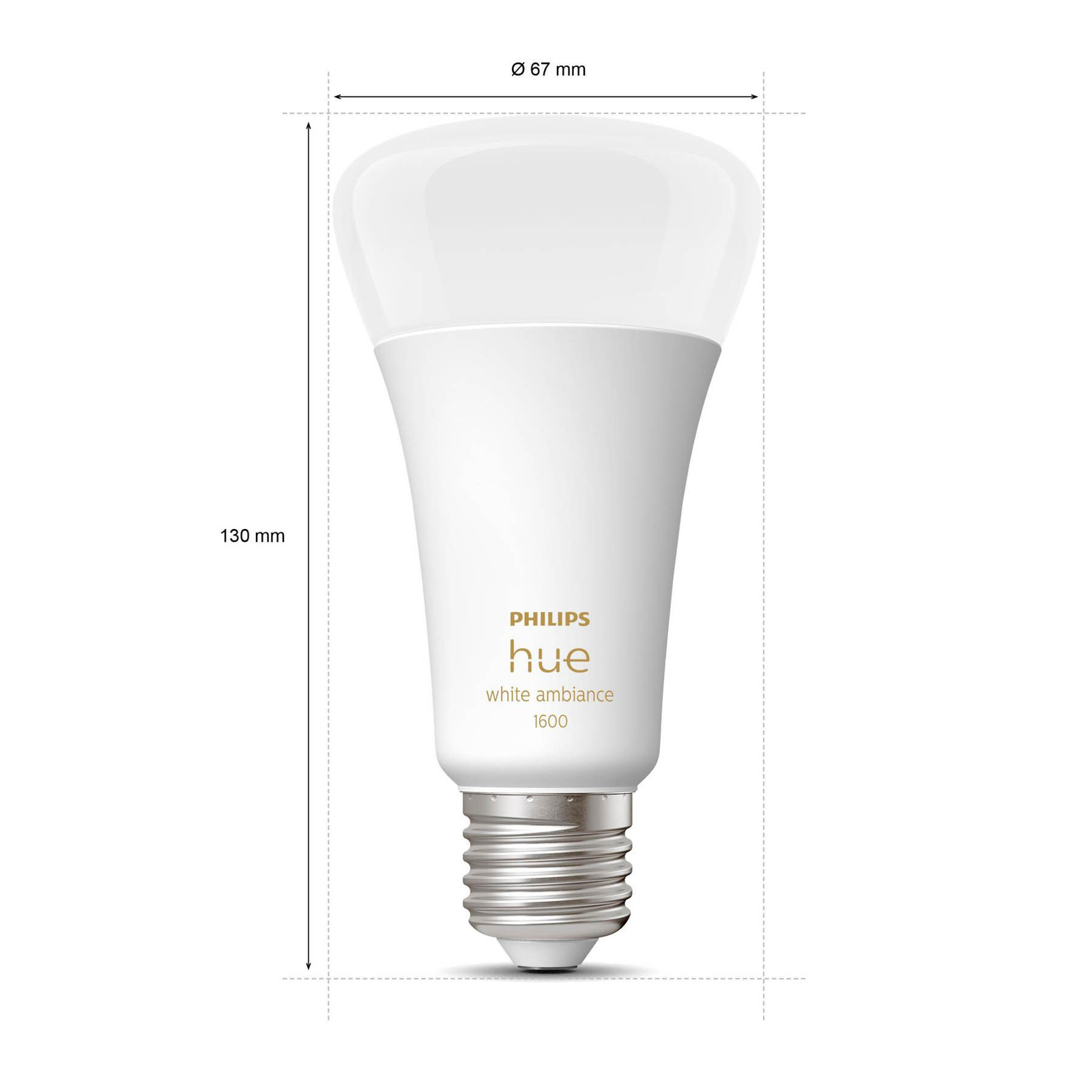 Lampada Philips Hue White Ambiance E27 13.5W