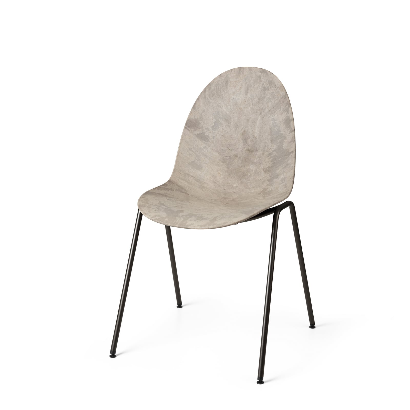 Tabouret de bar Eternity, gris, acier, hauteur 87,5 cm - Mater