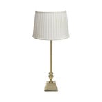 PR Home lampă de masă Linné Sofia Plissé 51 cm lenjerie albă / aurie