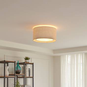Lindby Soula Deckenleuchte Stoff Ø 40 cm
