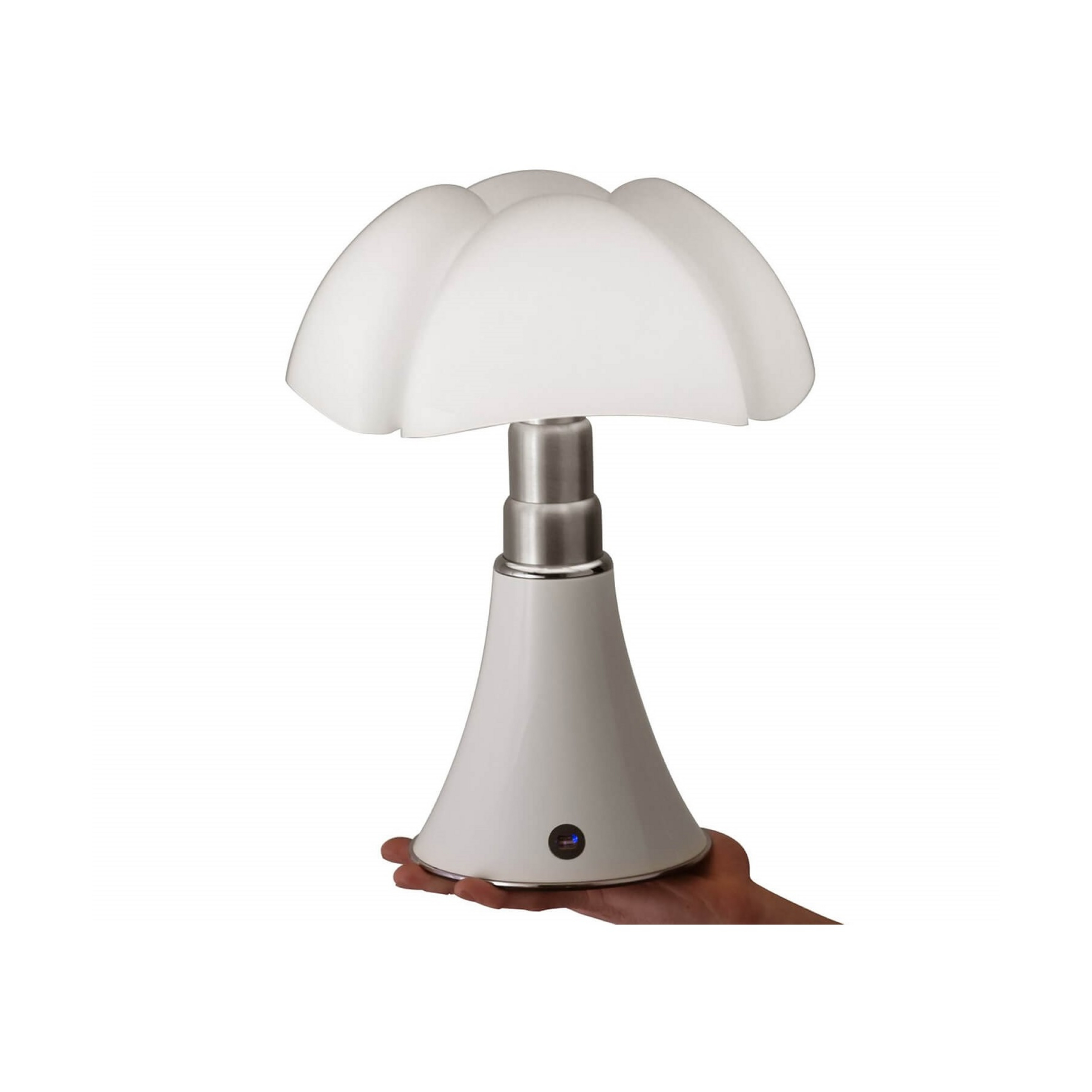 Minipipistrello Cordless LED Table Lamp White - Martinelli Luce