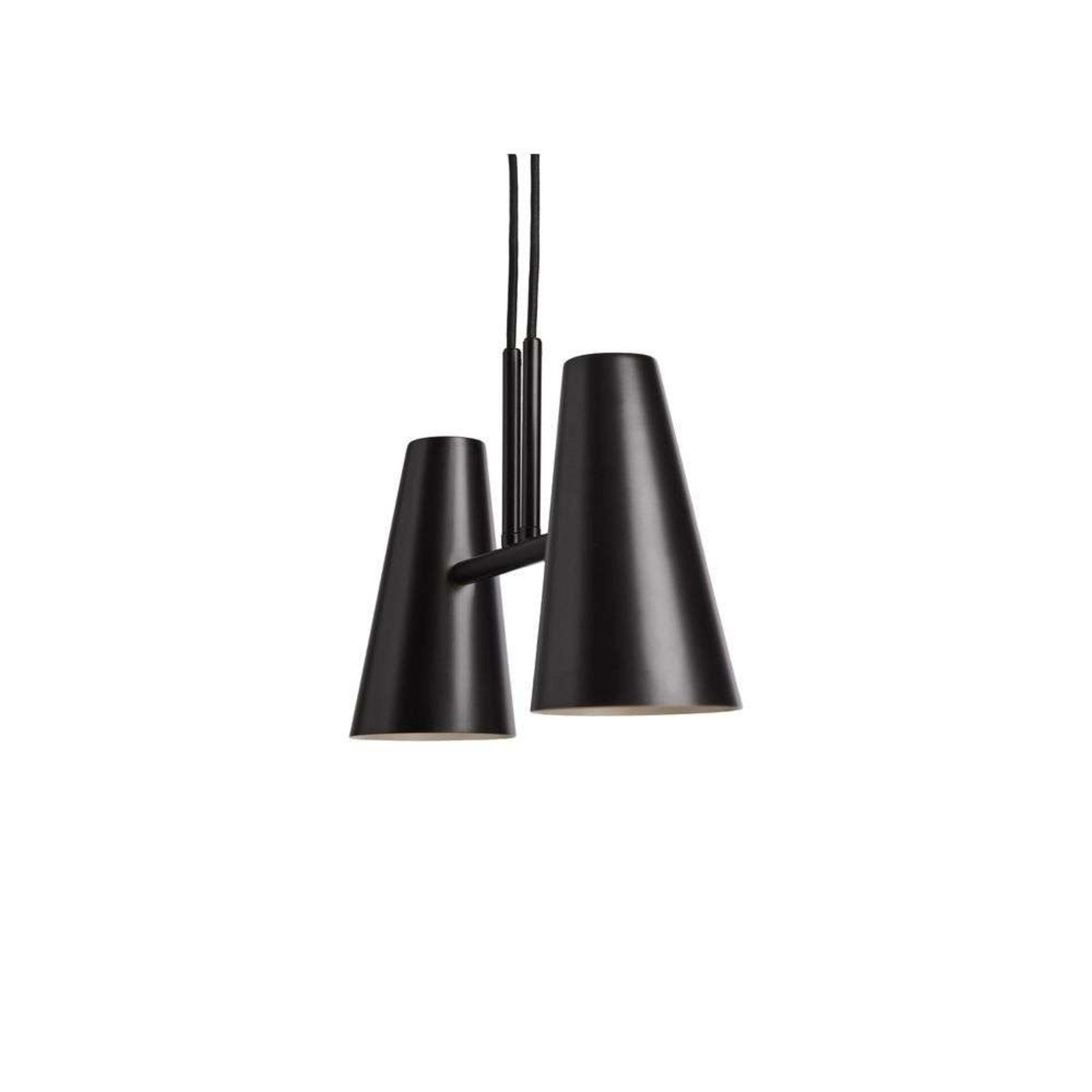 Cono Lustră Pendul 2 Black - Woud