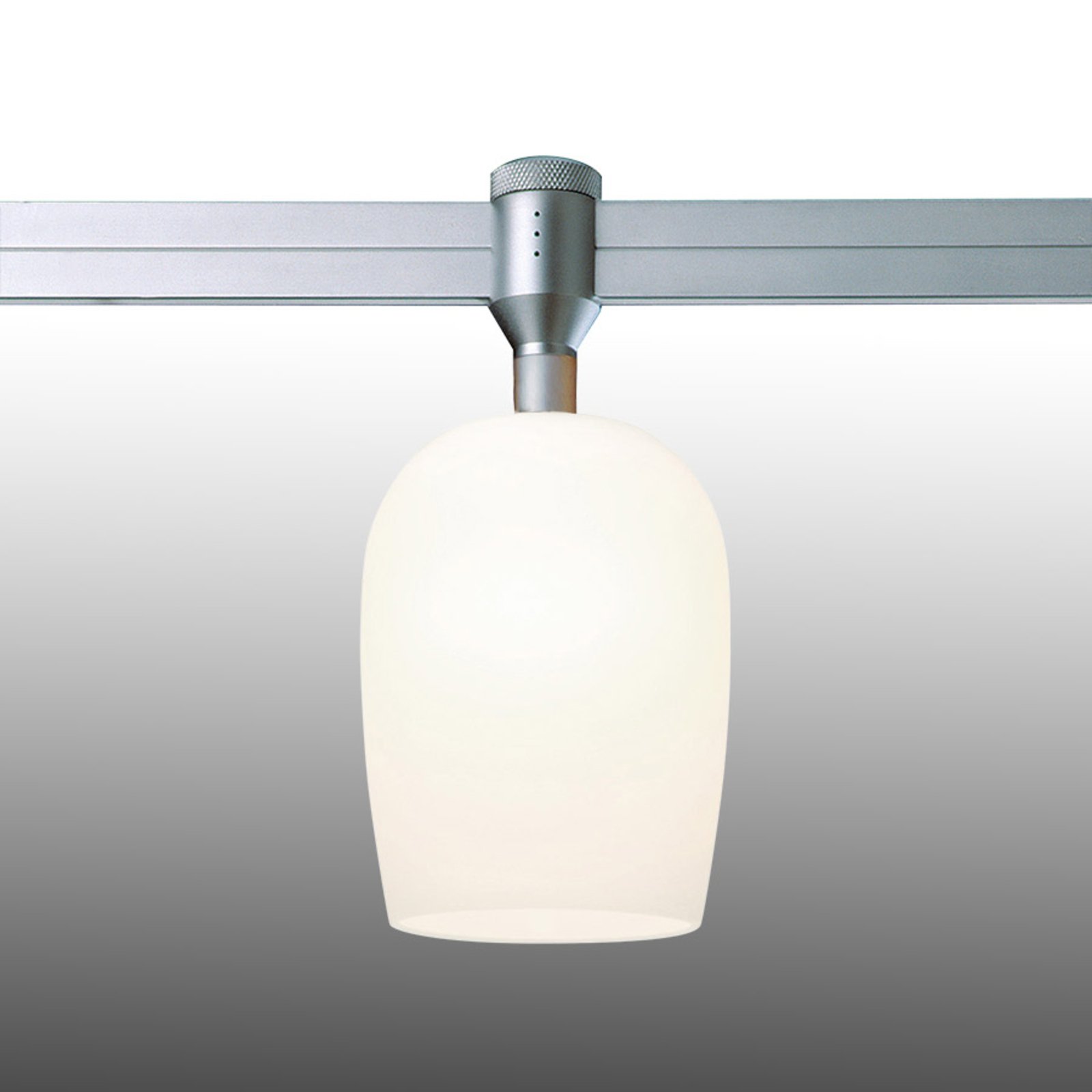 Lampe Balibu til Check-In-skinne hvit matt
