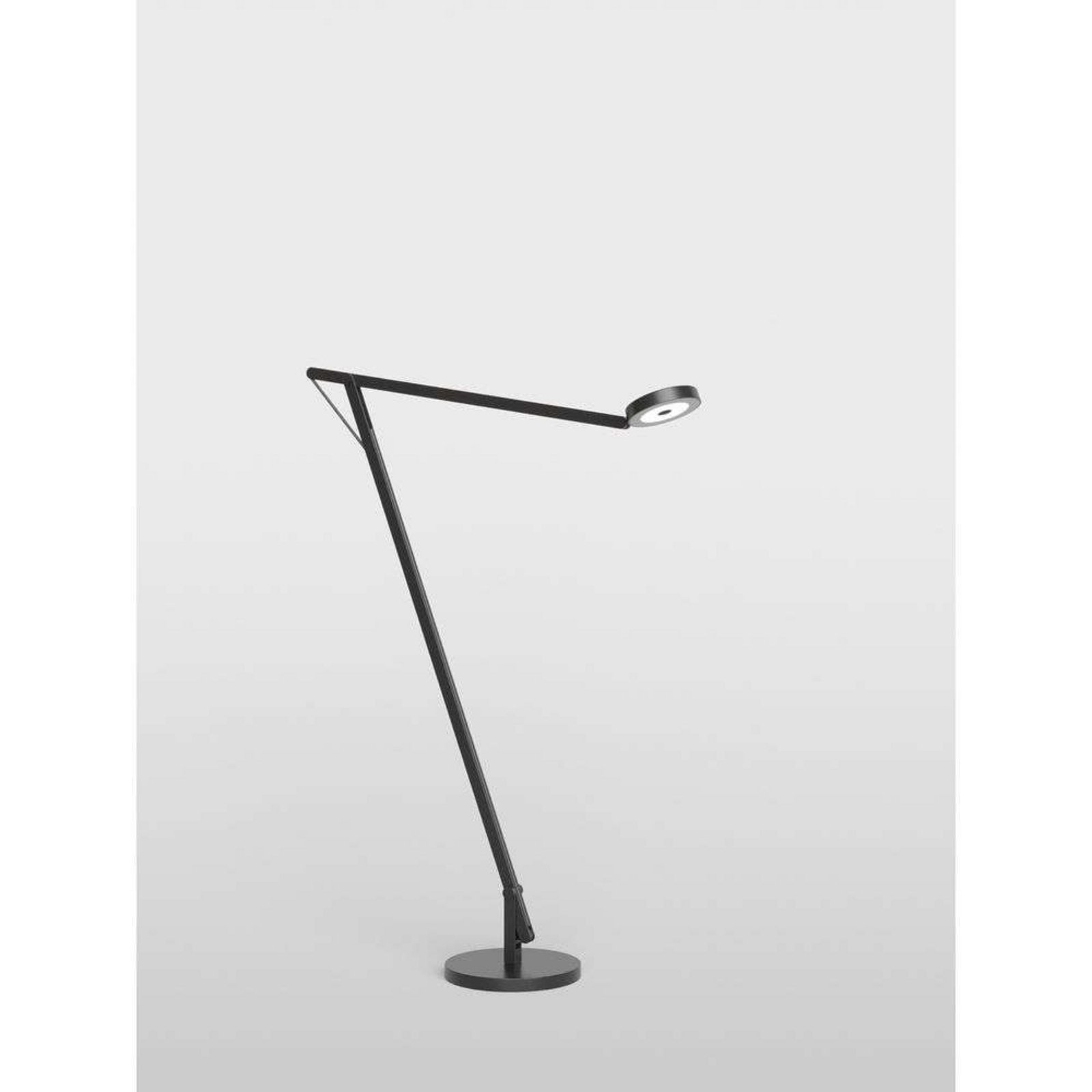 String F1 Floor Lamp DTW Matt Black/Black - Rotaliana