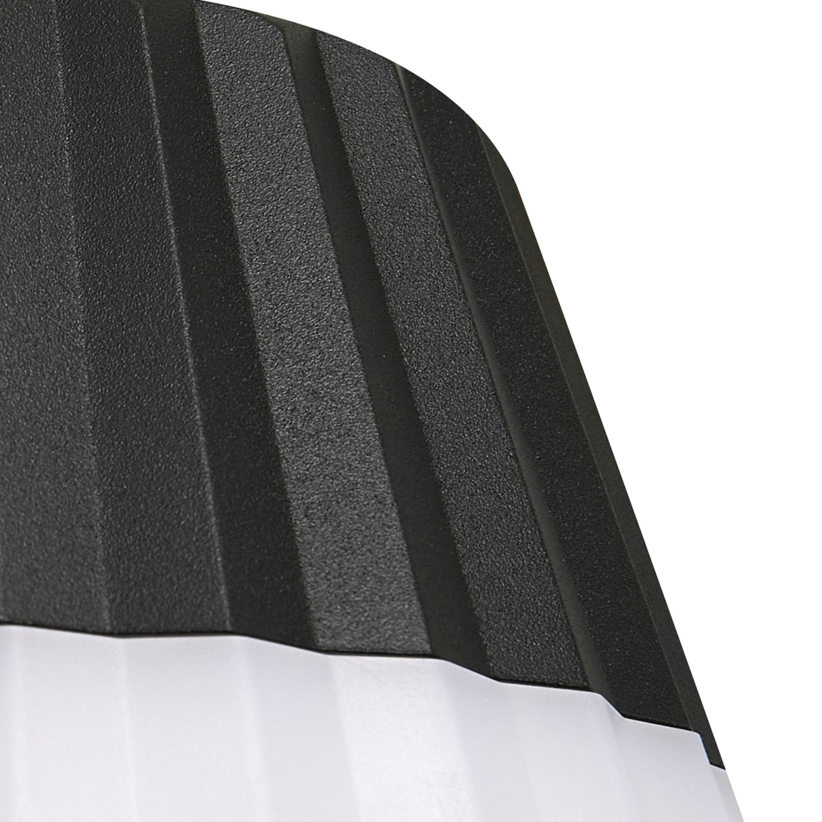Lindby LED лампа с шипове Ameline, тъмно сива, IP65, 77 cm
