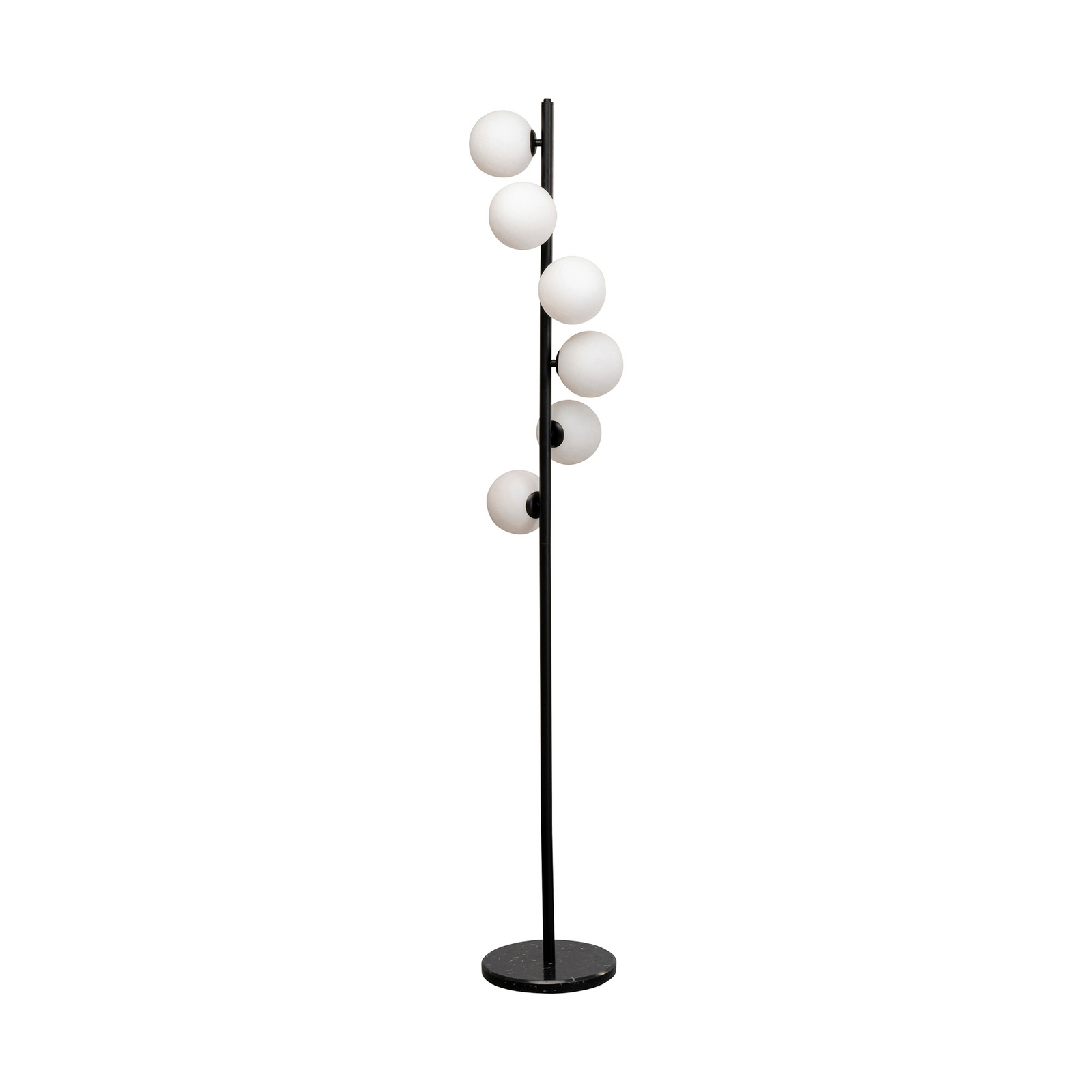 Lampe sur pied KARE Scala Balls, noir, 160 cm, G9