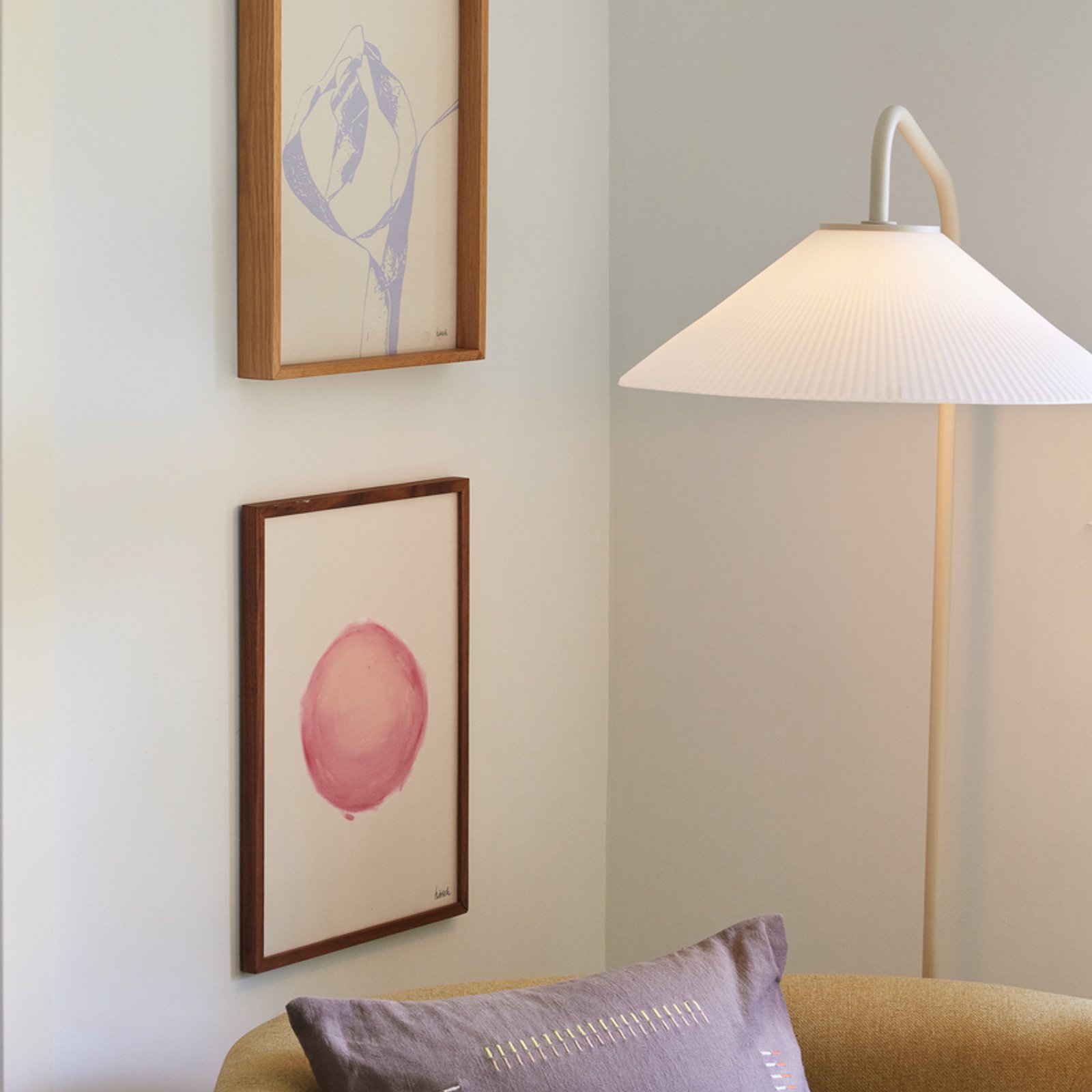 Solid Lampadaire Sand - Hübsch