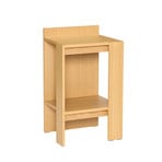 Comodino Merge in rovere chiaro, altezza 70 cm - Hübsch