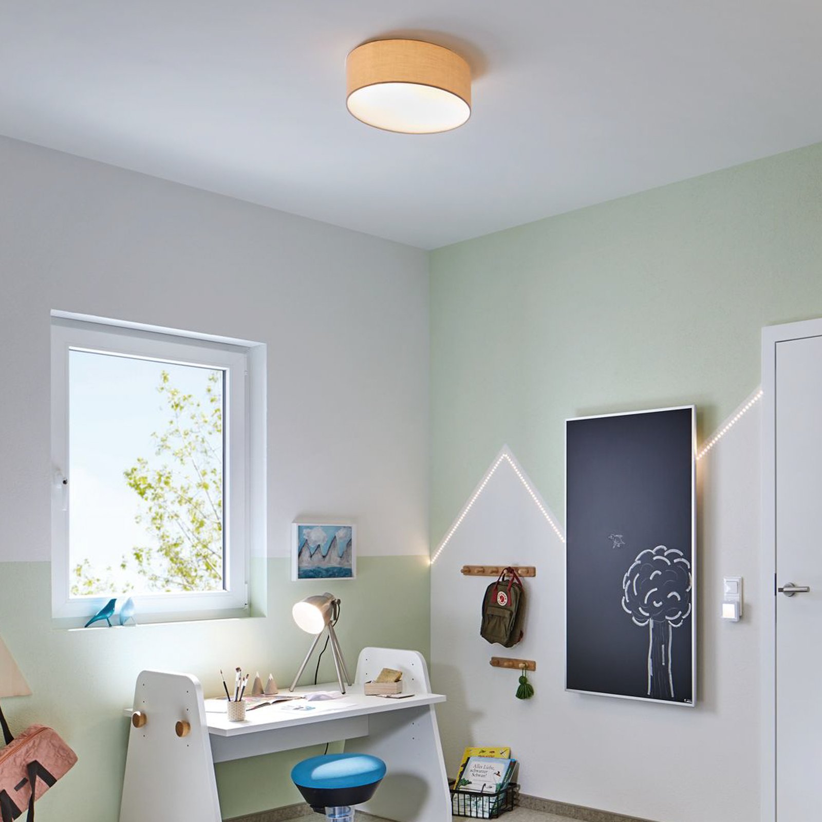 Mari Stropní Lampa Beige - Paulmann