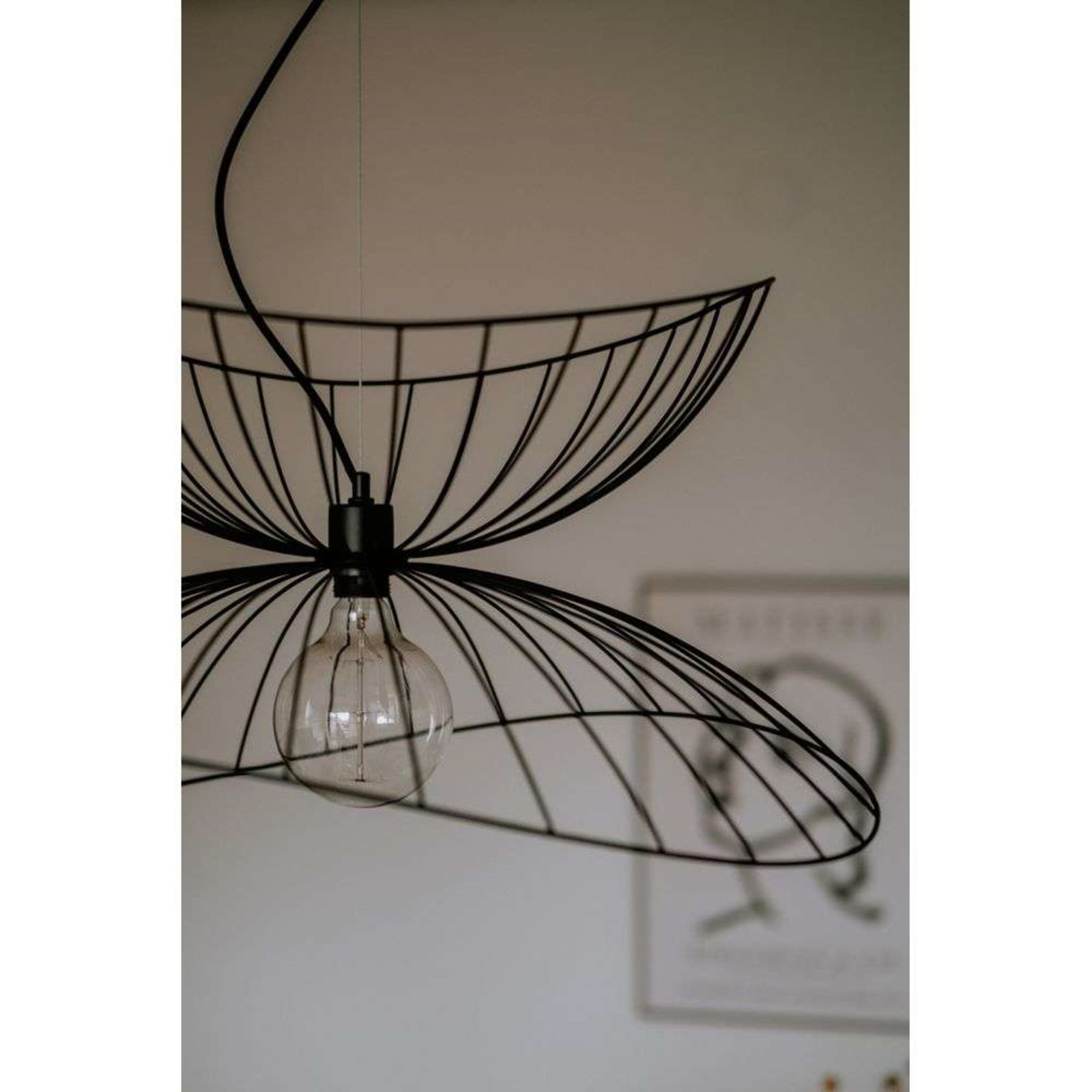 Globen Lighting Pendelleuchte RAY, schwarz, Ø 70 cm Globen Lighting Pendelleuchte RAY, schwarz, Ø 70 cm